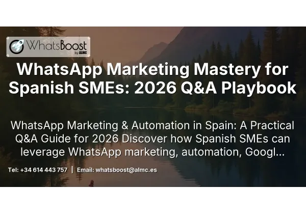 WhatsApp Marketing Mastery for Spanish SMEs: 2026 Q&A Playbook