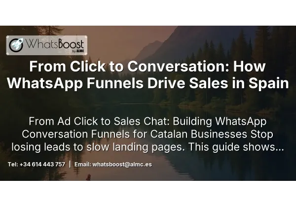 From Click to Conversation: How WhatsApp Funnels Drive Sales in Spain