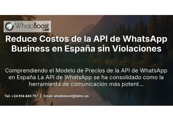 Reduce Costos de la API de WhatsApp Business en España sin Violaciones