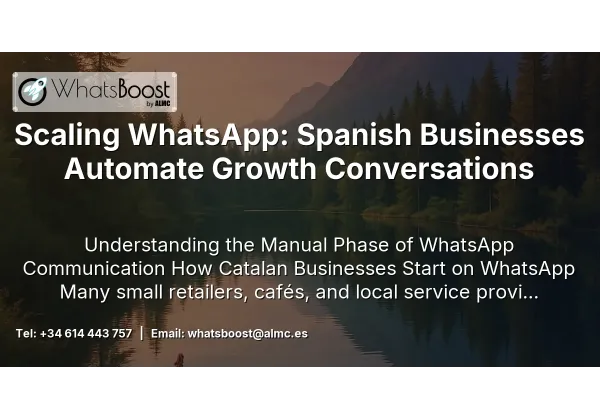 Scaling WhatsApp: Spanish Businesses Automate Growth Conversations