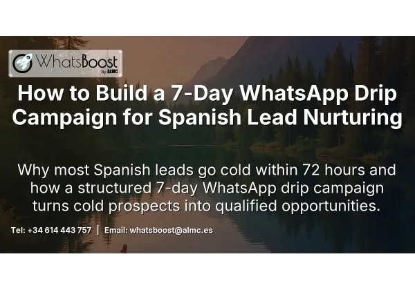 How to Build a 7-Day WhatsApp Drip Campaign for Spanish Lead Nurturing