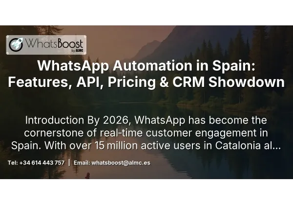 WhatsApp Automation in Spain: Features, API, Pricing & CRM Showdown