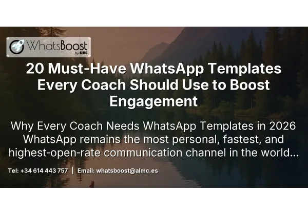 20 Must‑Have WhatsApp Templates Every Coach Should Use to Boost Engagement