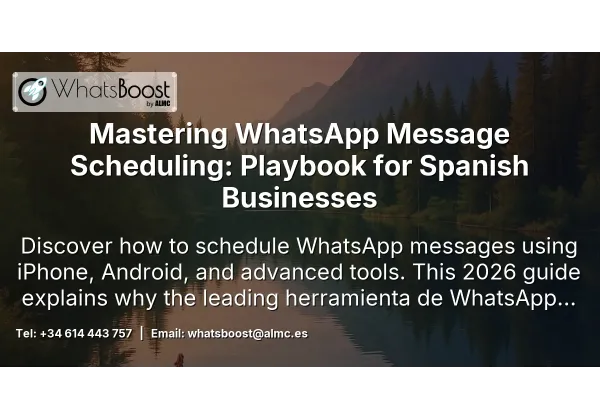 Mastering WhatsApp Message Scheduling: Playbook for Spanish Businesses