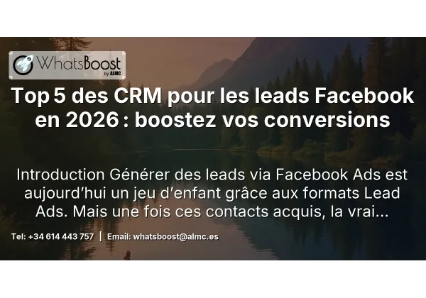 Top 5 des CRM pour les leads Facebook en 2026 : boostez vos conversions