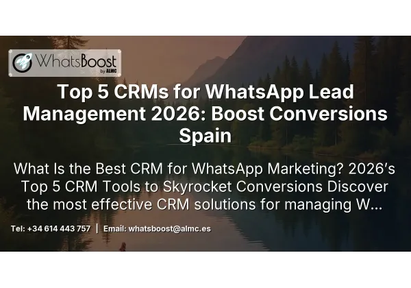 Top 5 CRMs for WhatsApp Lead Management 2026: Boost Conversions Spain