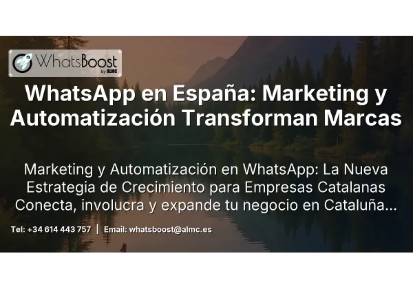WhatsApp en España: Marketing y Automatización Transforman Marcas