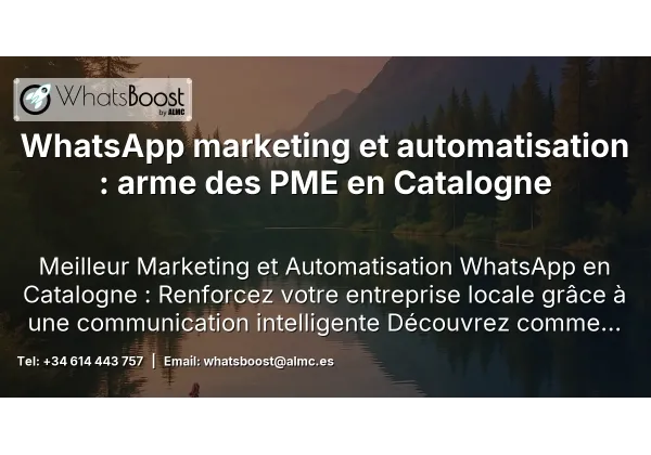 WhatsApp marketing et automatisation : arme des PME en Catalogne