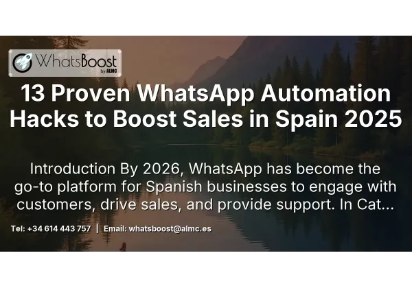 13 Proven WhatsApp Automation Hacks to Boost Sales in Spain 2025
