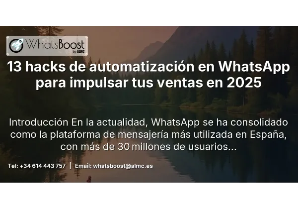 13 hacks de automatización en WhatsApp para impulsar tus ventas en 2025