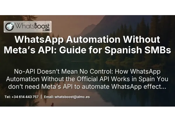 WhatsApp Automation Without Meta’s API: Guide for Spanish SMBs