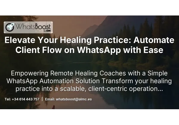 Elevate Your Healing Practice: Automate Client Flow on WhatsApp with Ease