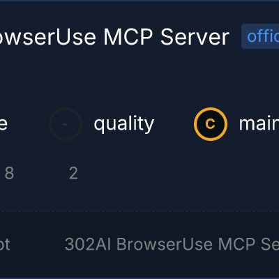 MCP Server 302AI BrowserUse - Web Scraping
