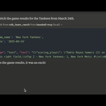 MCP Server Baseball MCP - Other