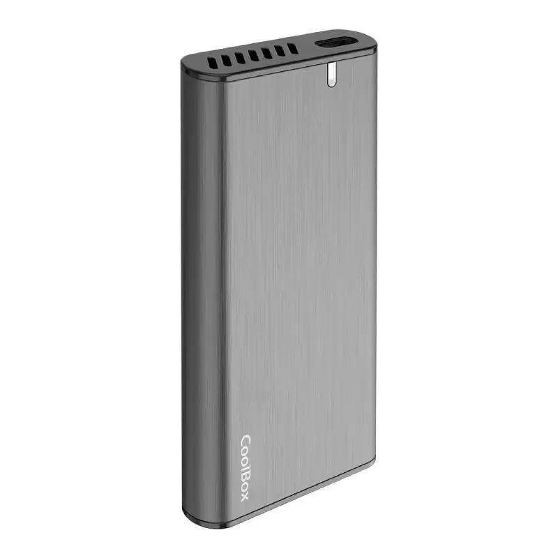 Carcassa externa SSD M.2 NVMe/SATA CoolBox NS31 alumini