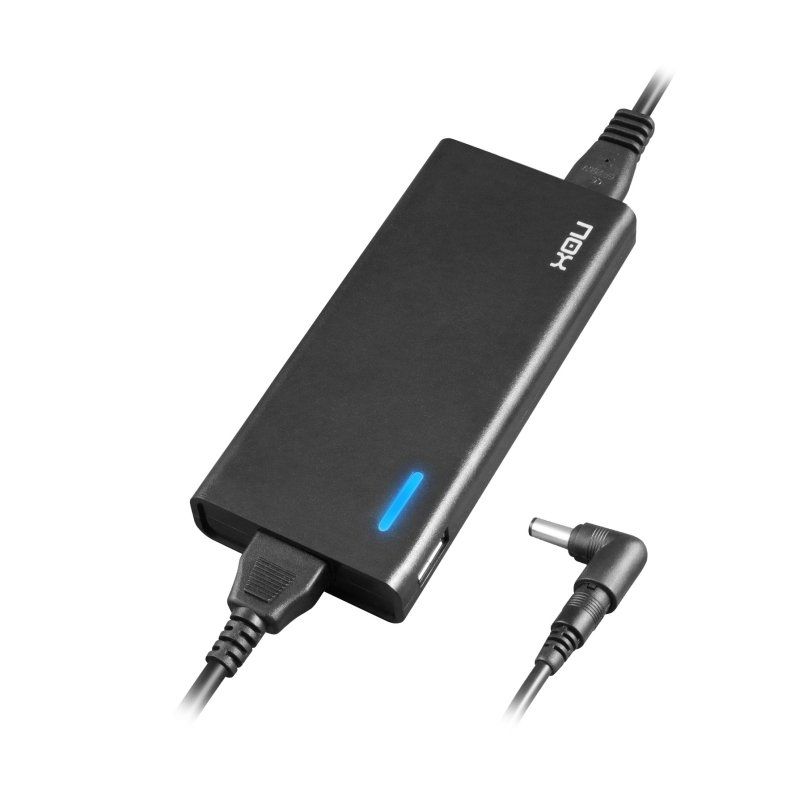 NOX NXPWR90NB 90W Universal Laptop Charger with USB