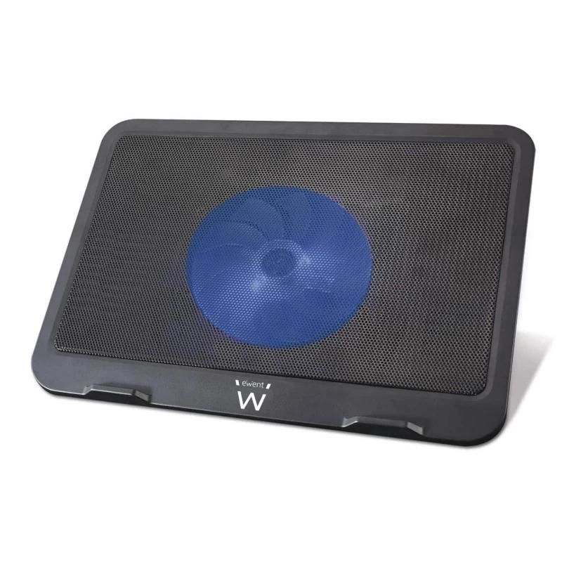 Support de refroidissement Ewent EW1250 pour PC portables jusqu'à 16"