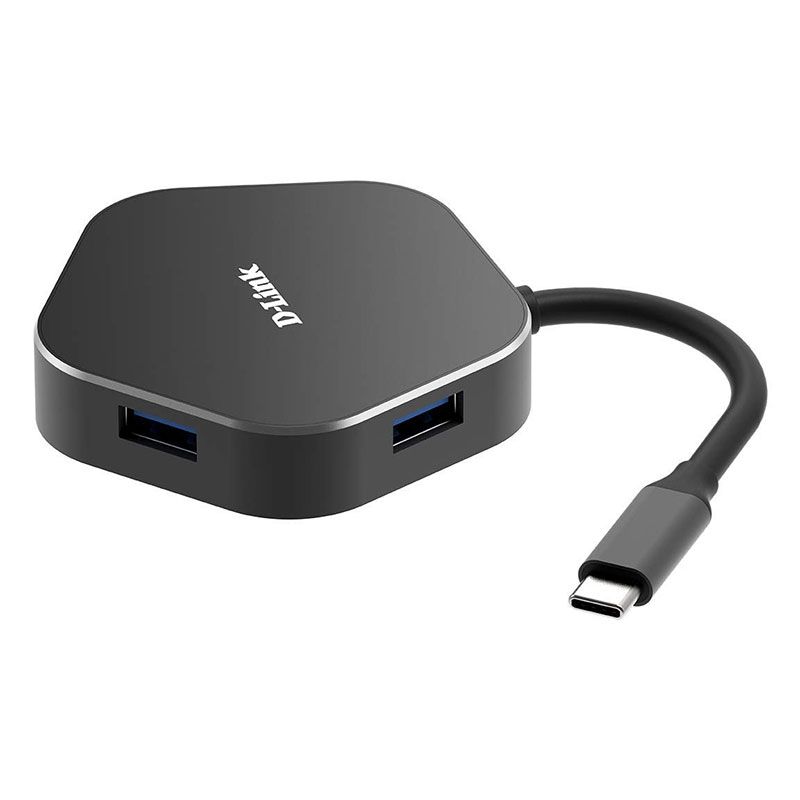Hub USB-C D-Link DUB-M420 4 en 1 avec HDMI 4K et 2 USB 3.0