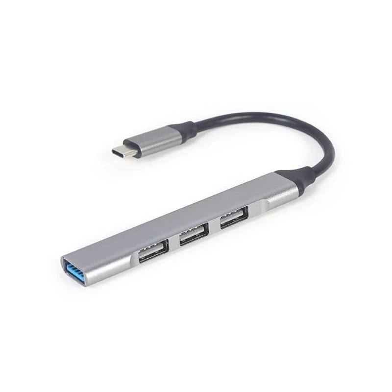 Hub USB GEMBIRD Hub USB-C 4P, USB 3.0 x 1 + USB 2.0 x 3