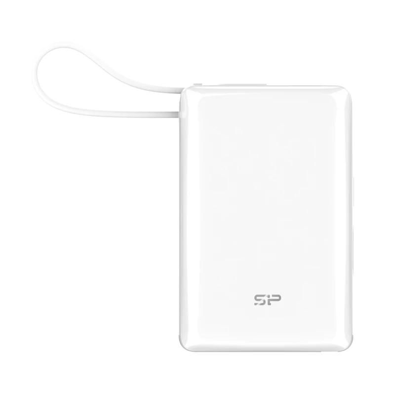 Bateria externa Silicon Power CP10 10.000 mAh blanca