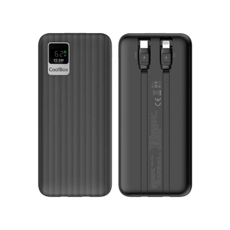 PowerBank CoolBox DP20 20000 mAh LCD negro