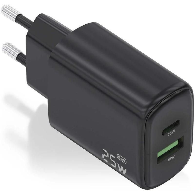 Carregador GaN Aisens A110-0912 25W USB-C PD 3.0 blanc