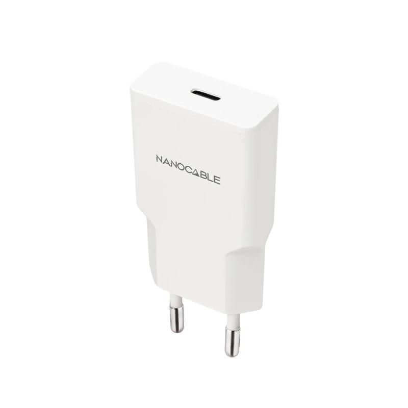Carregador USB-C PD 30W Nanocable 10.10.2027 blanc