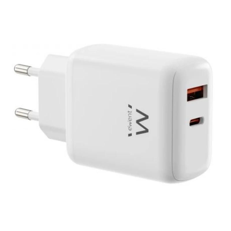 Charger or power adapter Ewent RAPIDO GAN DE 45W /USB-C PD Y USB-A