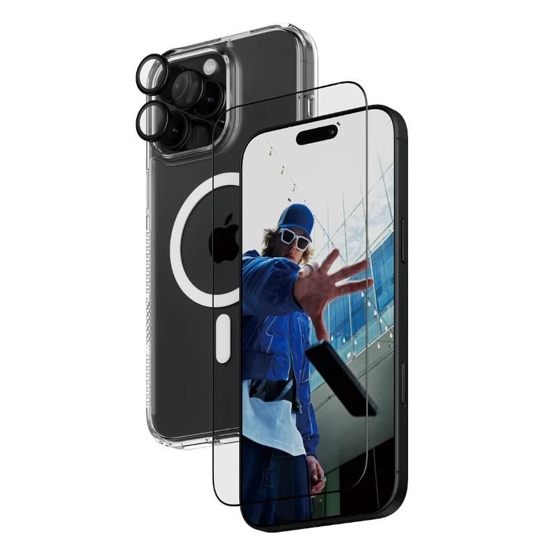 Phone case or protector PanzerGlass 3-in-1 Bundle Protec. iPhone 16Pro Max