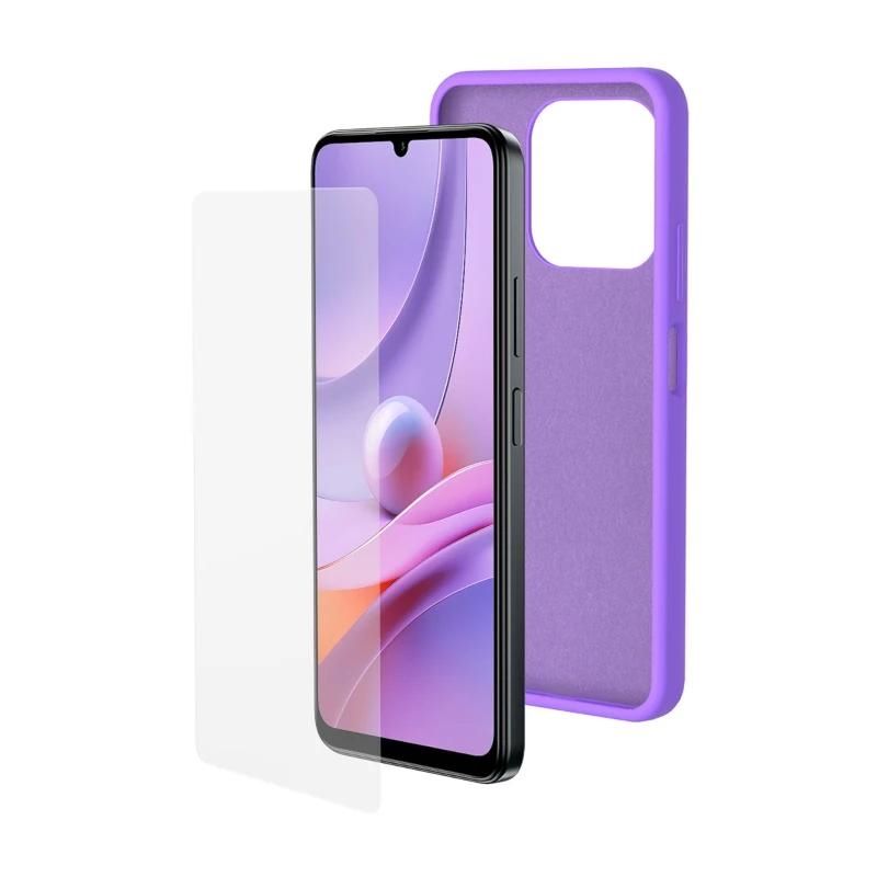Coque ou protection pour téléphone SPC Funda P.PACK DISCOVERY 3 6.8" PURPLE