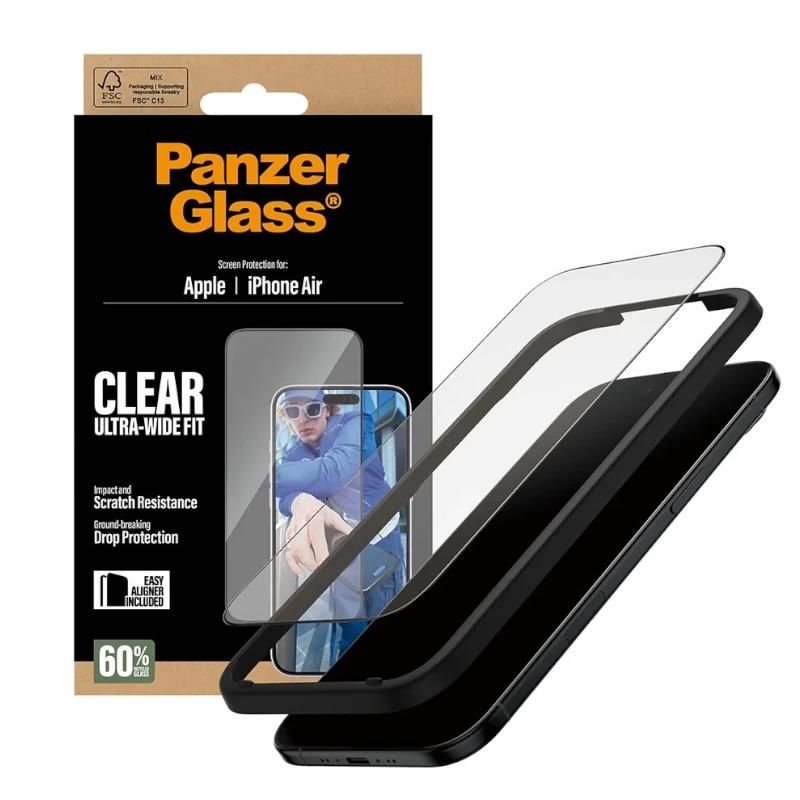 Coque ou protection pour téléphone PanzerGlass Screen Protector iPhone 17 Air