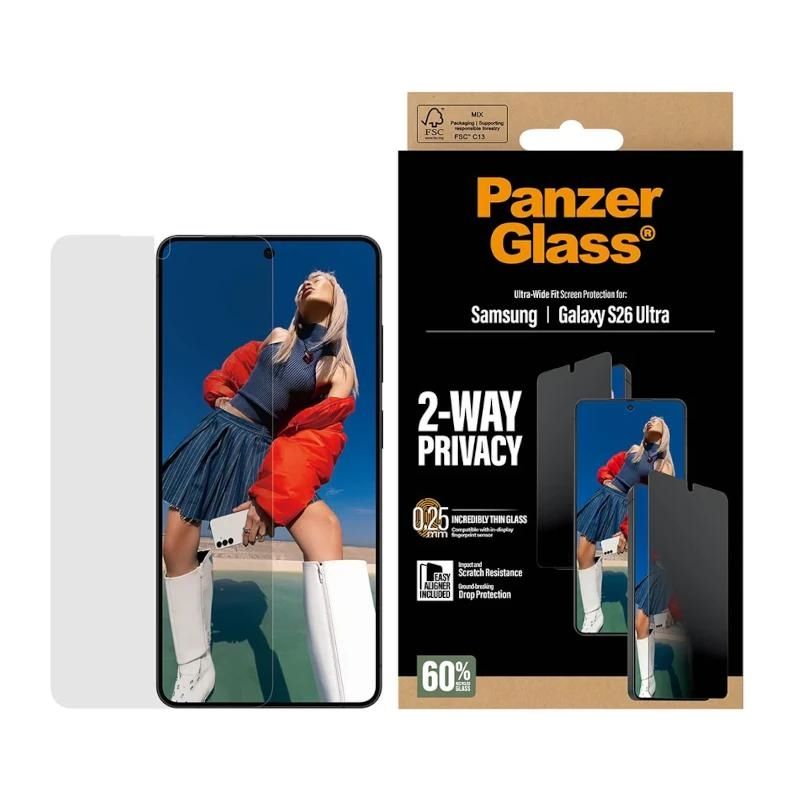 PanzerGlass Privacy Screen Protector PG50721 for Samsung S26 Ultra