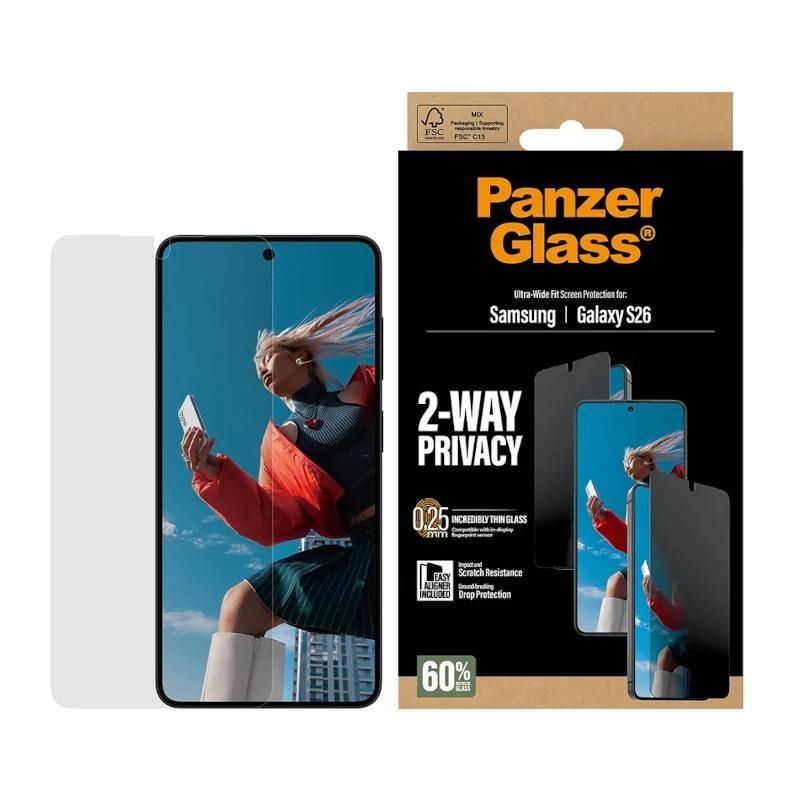 PanzerGlass PG14940 privacy screen protector Samsung S26