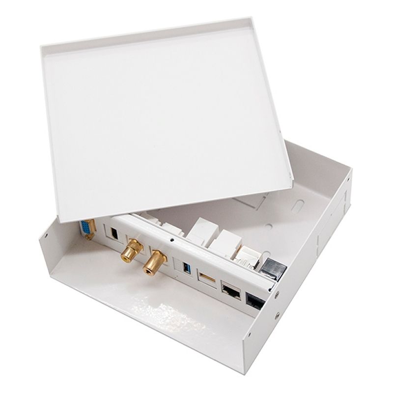 Caja de conexiones de pared Nanocable 10.35.0003 blanca