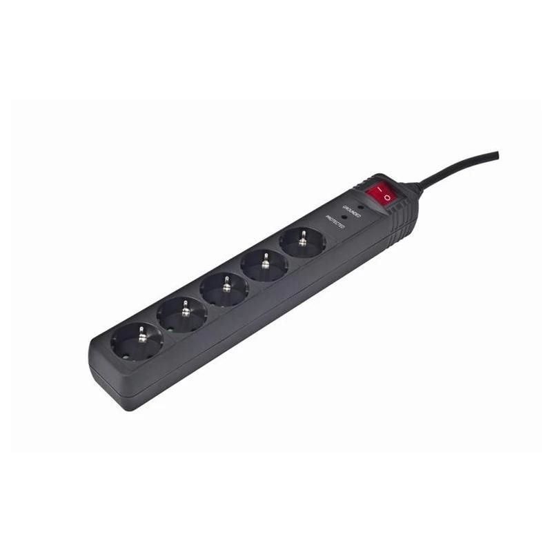 Gembird SPG5-C-15 Surge Protector 5 Schuko 4.5 m