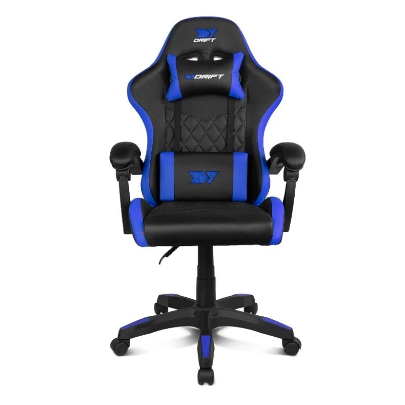 Chaise gaming DRIFT DR35EBL noire bleu électrique