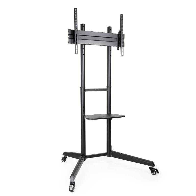 TooQ FS1170M-B Floor TV Stand with Wheels for 37"-70" Black