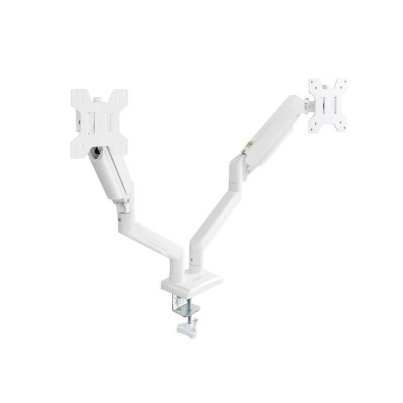 Soporte para pantalla TooQ mesa DB1434TNR-W 2 brazo 13-34 Blanco