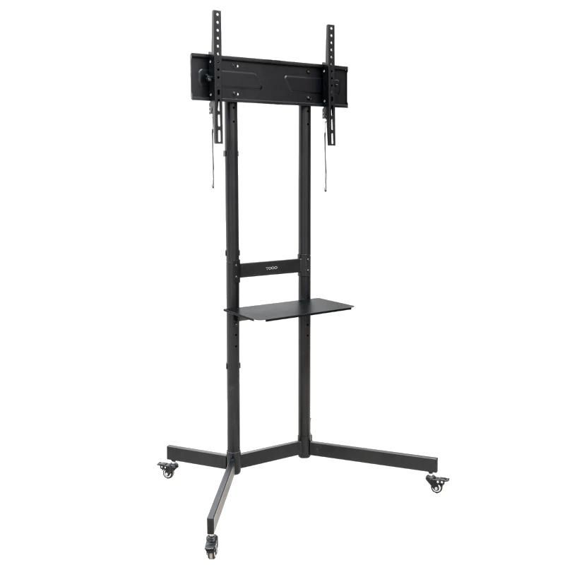 Soporte para pantalla TooQ Suelo Ruedas "KEFRÉN" 37-70", Negro