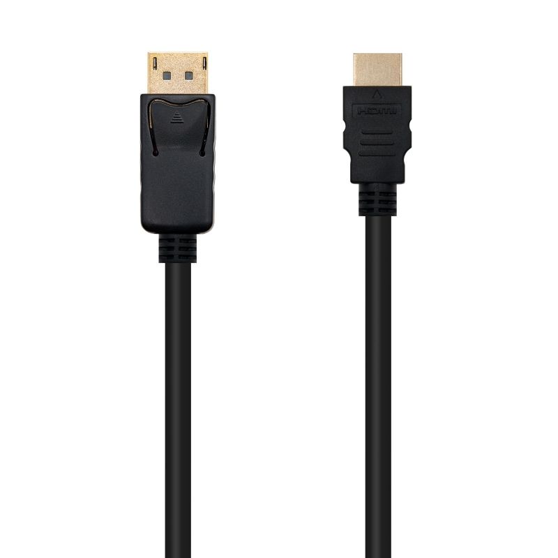 Audio or video cable NANOCABLE Conversor DP a HDMI 3 M black