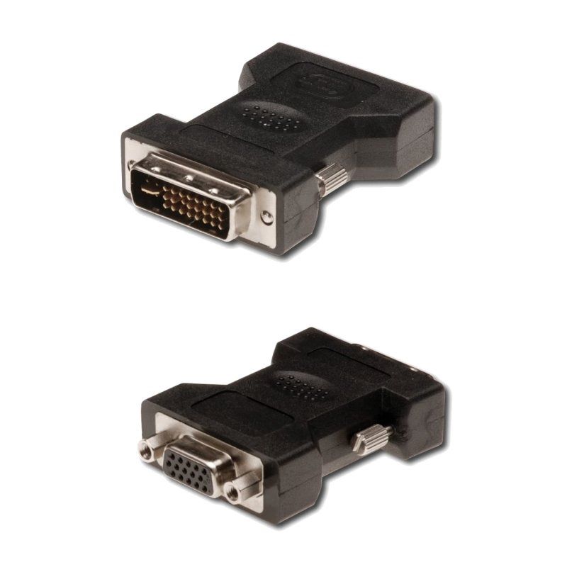 Câble audio ou vidéo Ewent DVI-I 24+5 macho A VGA-F