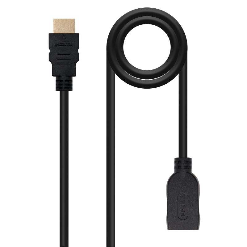 Câble audio ou vidéo NANOCABLE HDMI Prolongador V2.0 2M