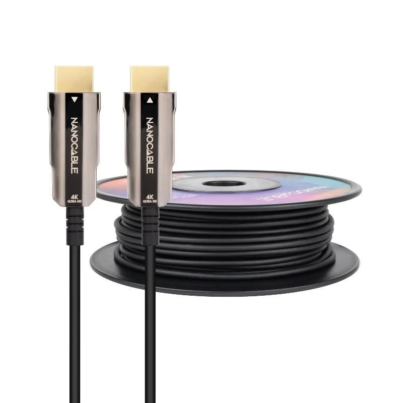 Câble audio ou vidéo NANOCABLE HDMI v2.0 AOC 4K@60HZ 18Gbp 30 m