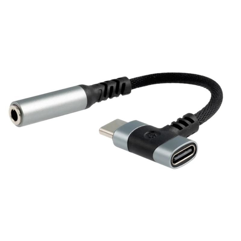 Audio or video cable NANOCABLE Adap. USB-C/M-AUDIO3.5/H+USB/H