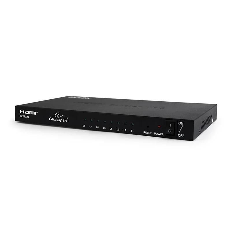 Audio or video cable GEMBIRD Divisor HDMI de 8 puertos Admite vídeo 3D