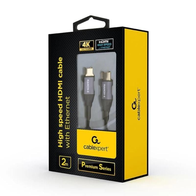 Cable HDMI d'alta velocitat amb Ethernet Gembird CCBP-HDMI-2M 2m