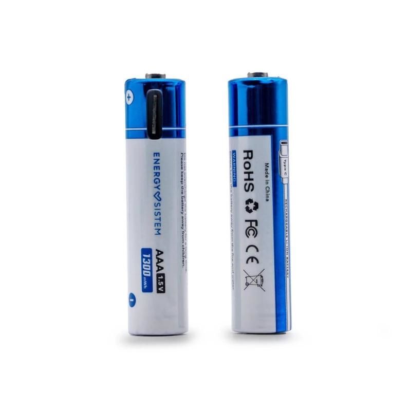 Piles AAA recarregables Energy Sistem Charge Pro C paquet de 2
