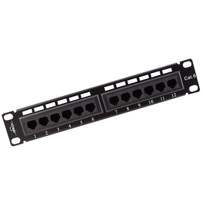 Armari rack o accessori Monolyth Patch Panel 12 Puertos 10" UTP Cat. 6