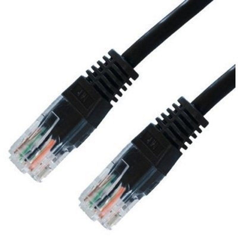Cable de xarxa NANOCABLE Latiguillo Categoria 6 UTP 1 M negre