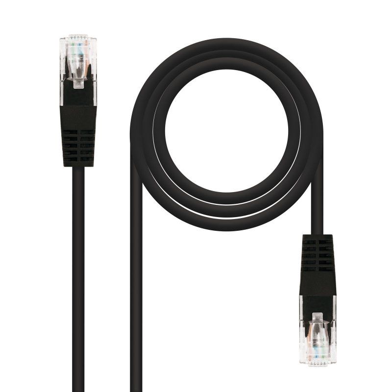 Câble réseau NANOCABLE Latiguillo Categoria 5e UTP 3 M noir